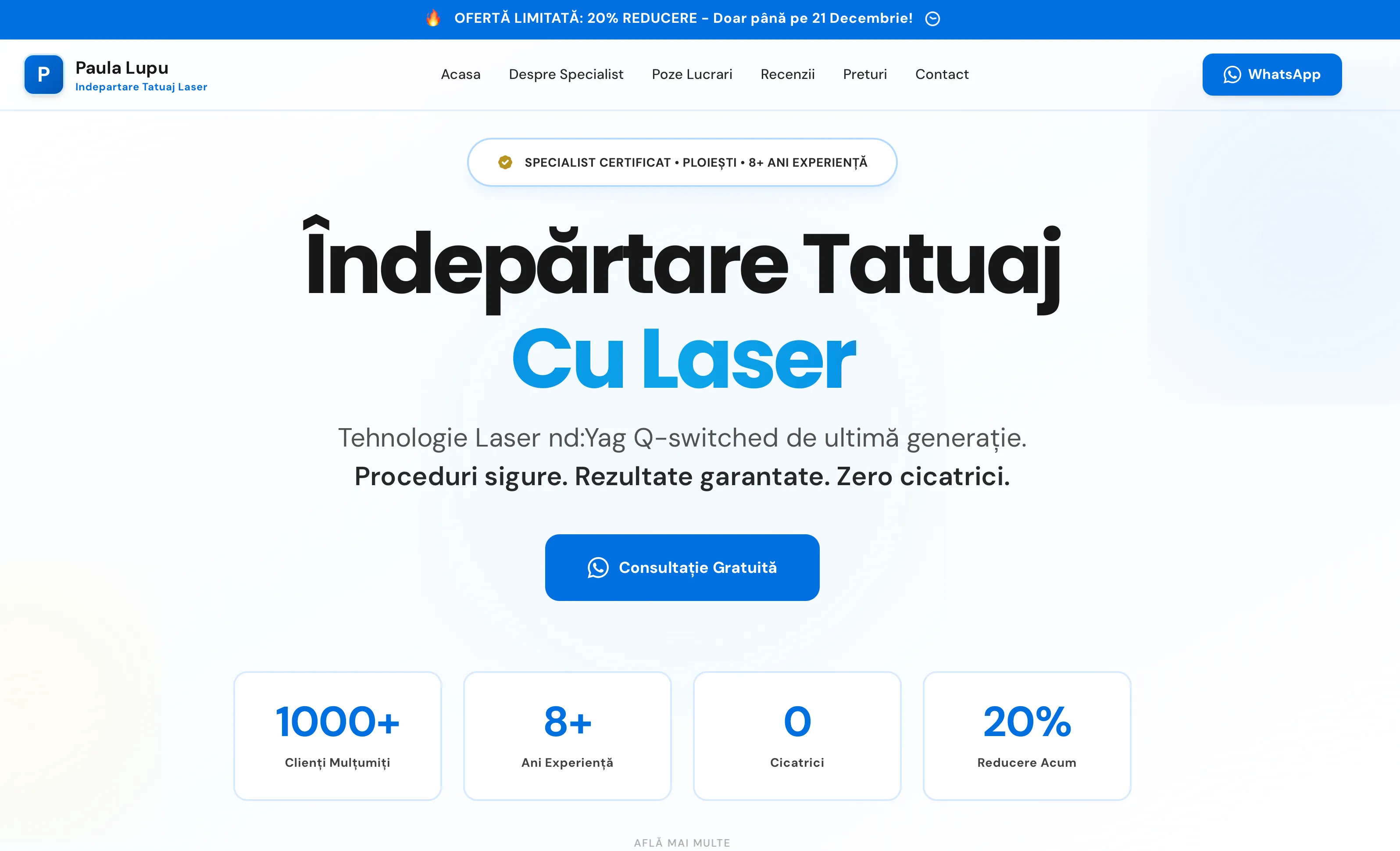 Îndepărtare Tatuaj